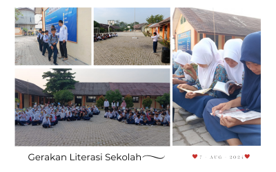 Pembiasaan Literasi di SMPN 25 Kota Serang
