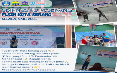 FLS3N Tingkat SMP Kota Serang 2026 Digelar Meriah di SMPN 10 Kota Serang